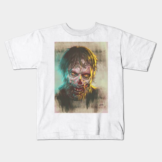 Zombie Kids T-Shirt by Artofokan